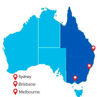 Mapa Sydney