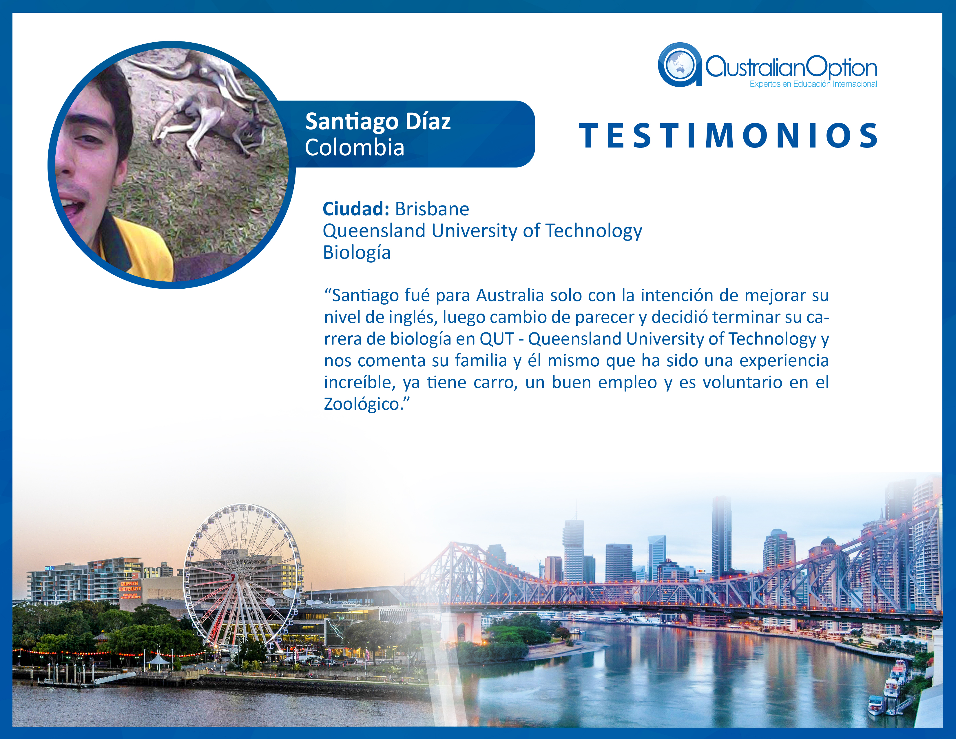 Testimonio Australia