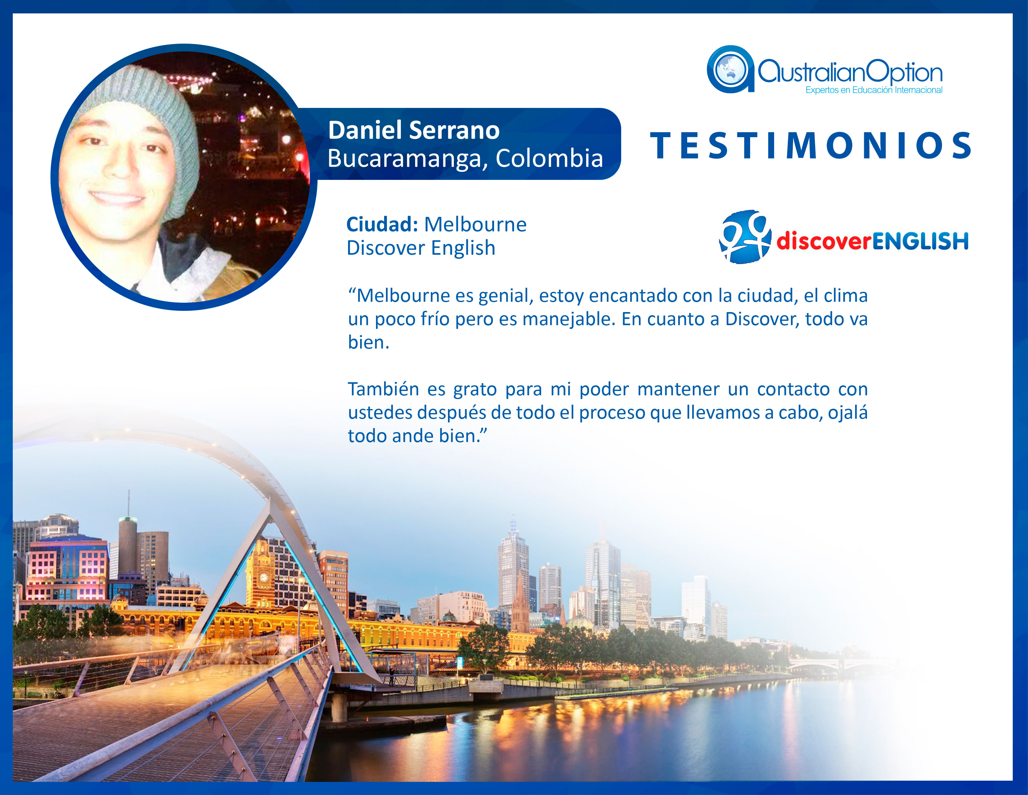 Testimonio Australia